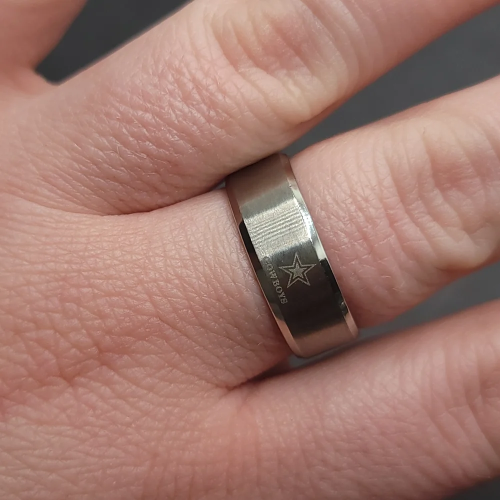 Dallas Cowboys Ring wedding band wedding ring